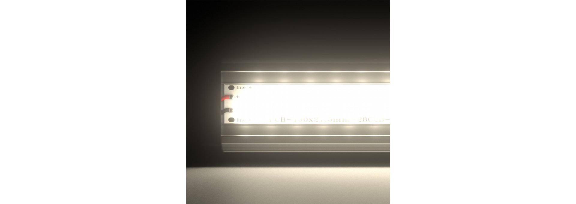 Т-Линия Компакт 20 500мм CRI70 4000К Прозрачный