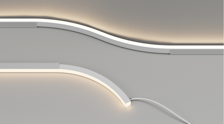 Новинка в архитектурном освещении — гибкий светильник «Кант»