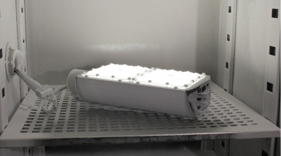 Климатические испытания светильников