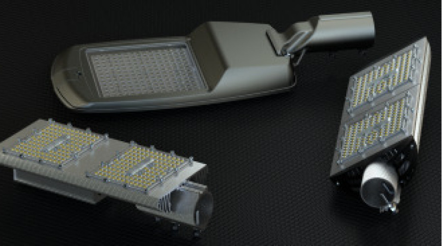 Новые мощности и оптики для уличных светильников