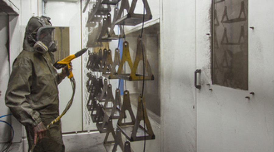 Заработала собственная линия покраски