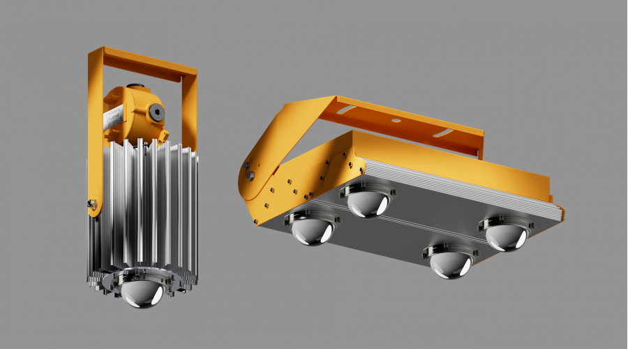  Новые мощности взрывозащищенных светильников