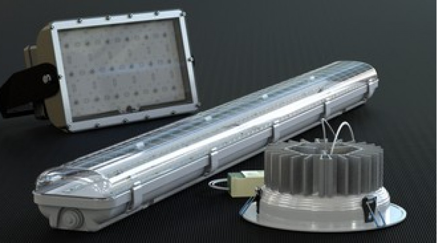 Новый ассортимент: офисные и промышленные светильники