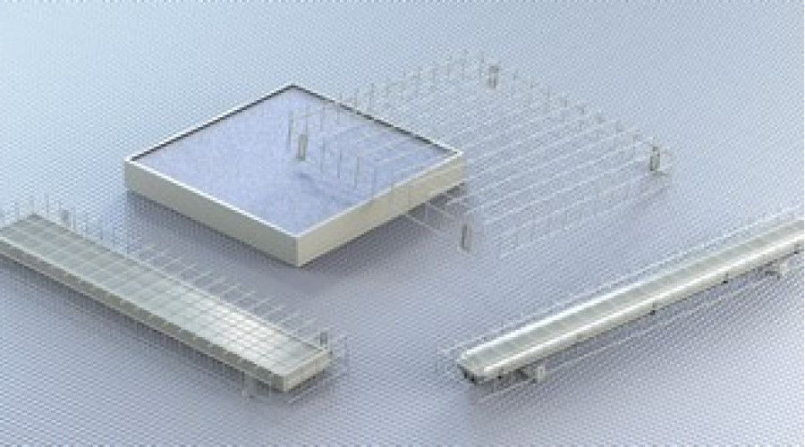 Для светильников доступны защитные решетки