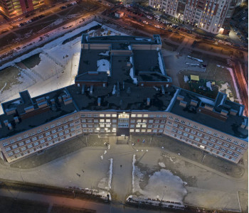 ГБОУ школа № 691: освещение уличной территории и бассейна