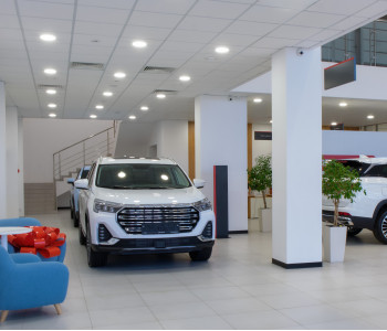 «Агат»: освещение автосалона в Н. Новгороде