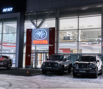  «Агат»: освещение автосалона в Абакане