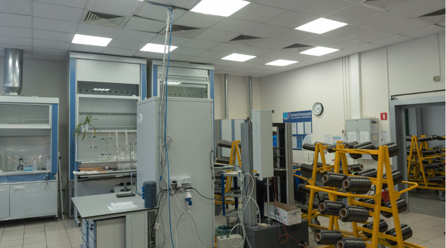 «Алабуга-Волокно»: замена устаревшего освещения на предприятии