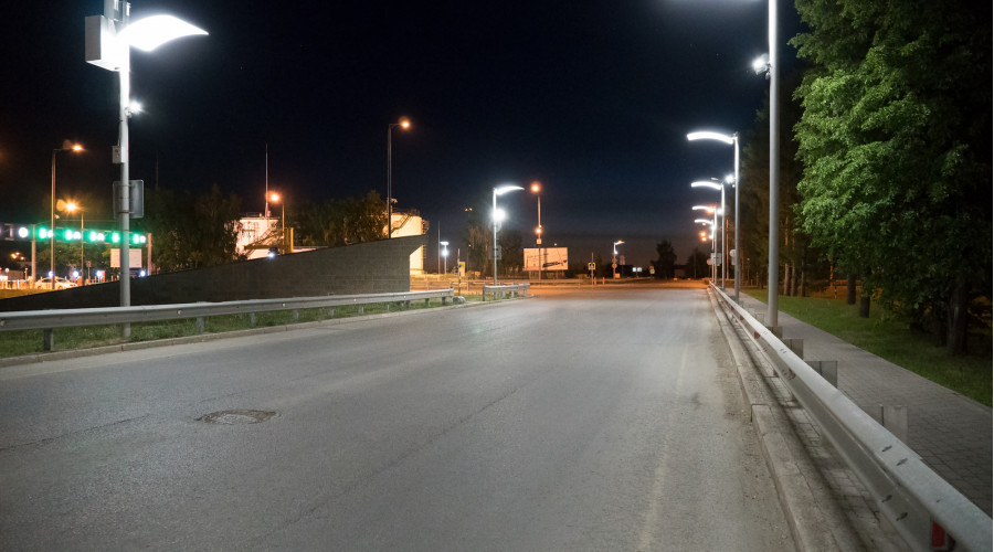 Дорога к аэропорту «Уфа»