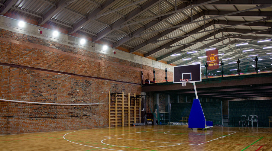 АО «ПНК «Красная Нить»: освещение спортивного зала 