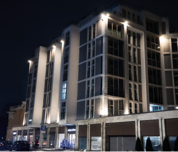 Архитектурная подсветка жилого дома