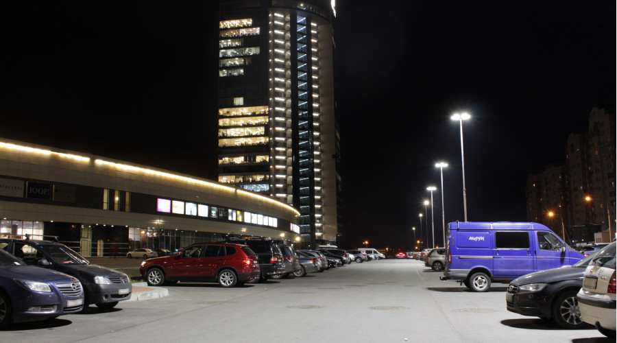 Парковка ТРК «Атлантик-Сити»