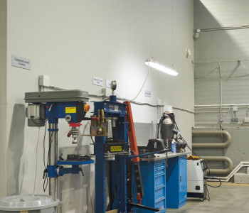 Автотехцентр Haval: внутреннее освещение для СТО