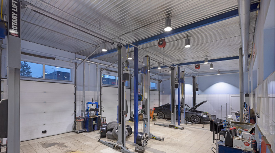 Автосервис в Туле: модернизация освещения