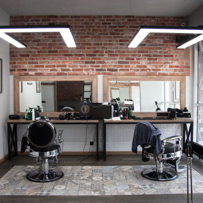 Barbershop.ru: дизайнерское освещение рабочих зон 