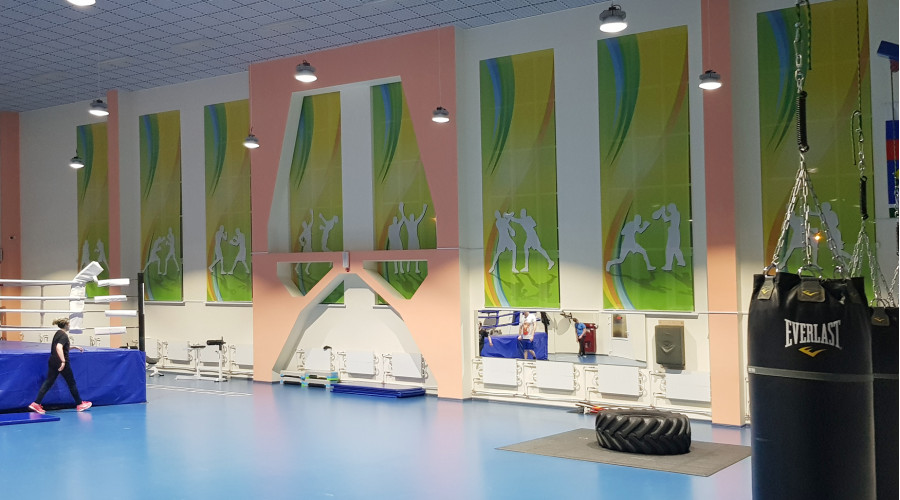 Боксерский зал ООО «Дельфин»