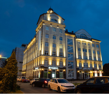 Деловой центр «На острове»: архитектурное освещение