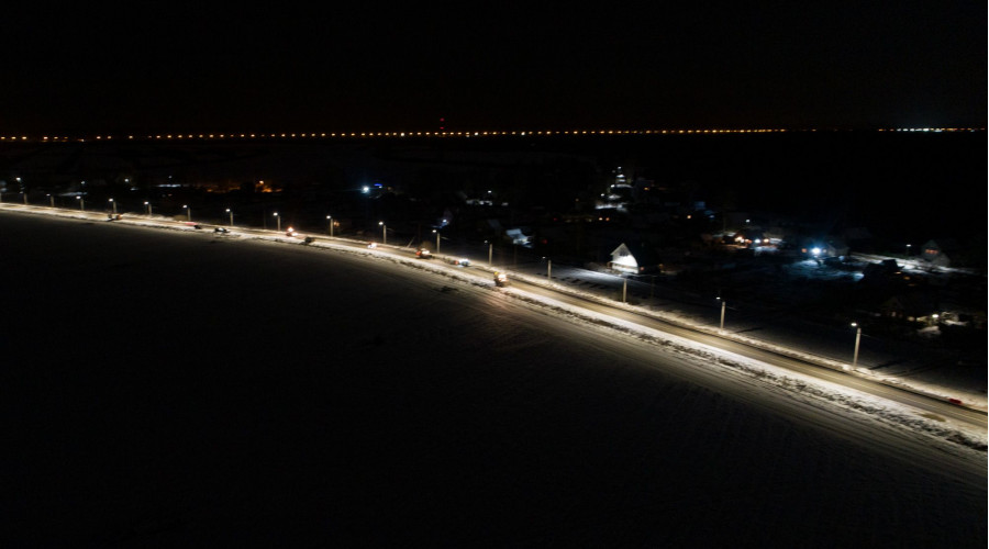 Деревня Бородулино: модернизация уличного освещения