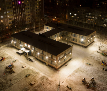 Детский сад: модернизация внутреннего и наружного освещения  