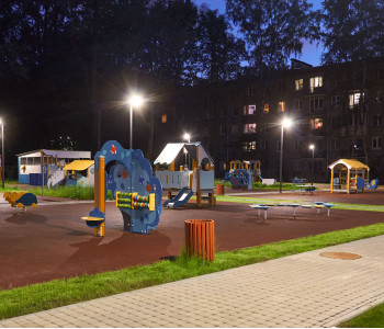 ГБДОУ детский сад № 116: уличное освещение территории
