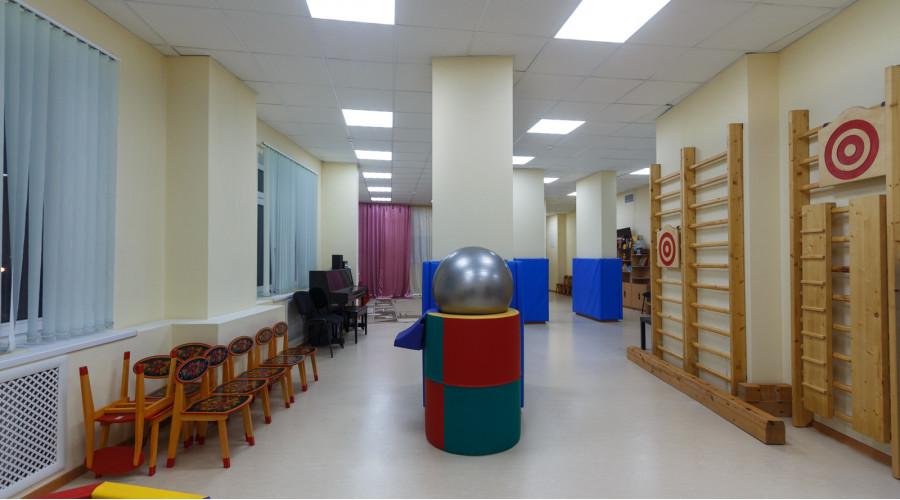 Детский сад № 80: внутреннее и наружное освещение