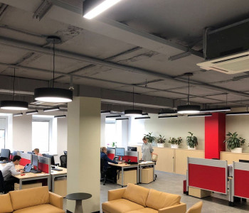 Офис: современное дизайнерское освещение 