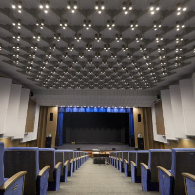 Дом ученых: освещение концертного зала и холла