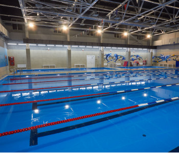 Fitness House: освещение бассейна