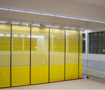 ФОК «Семья»: освещение гимнастического зала