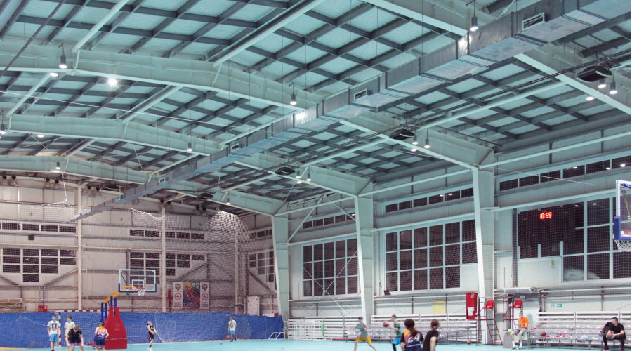 ФОК в пос. Воротынск: освещение спортивного зала