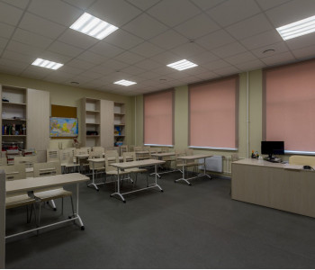 ГБОУ СОШ №263: модернизация внутреннего освещения 