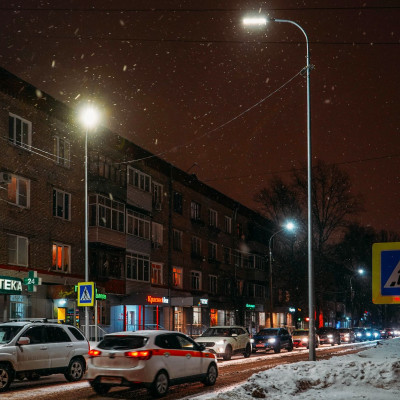 Город Коломна: уличное освещение  