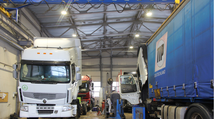 Грузовой автосервис Volvo