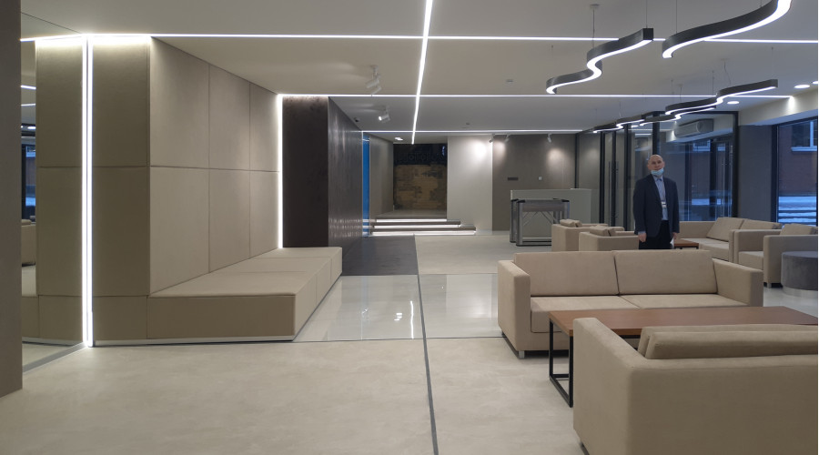 Холл дом студентов СПбГУП