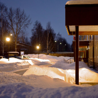 Город Ижевск: освещение территории Ленинского районного суда