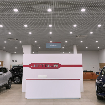 Освещение автосалона «Jetour Агат»