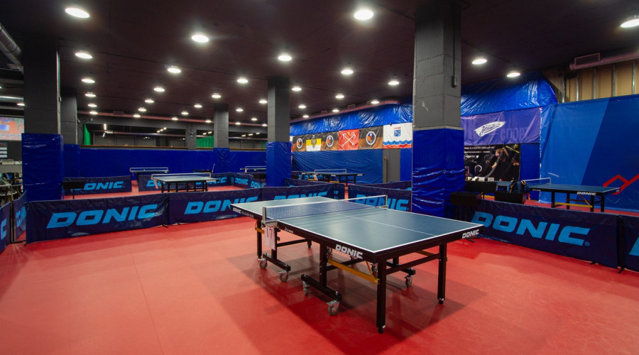 Клуб настольного тенниса «ФоррестГамп»: освещение спортивного зала