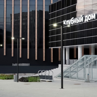 ЖК «Клубный дом «Соты»: освещение уличной территории