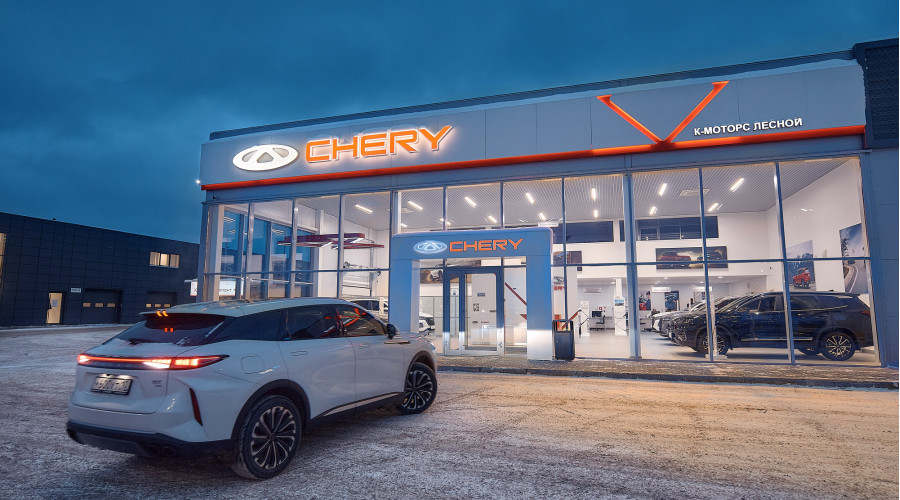 «К-Моторс»: замена освещения автосервиса