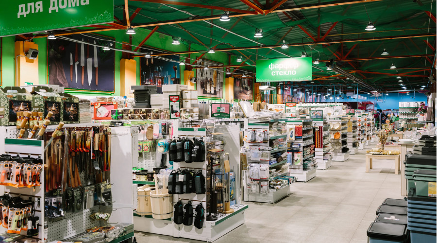 Магазин «Домовид»: замена устаревшего освещения