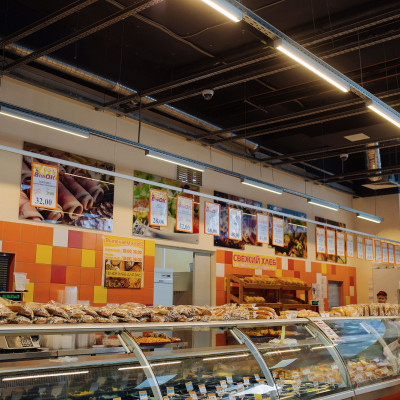 Магазин «Впрок»: дополнительное освещение рабочих зон