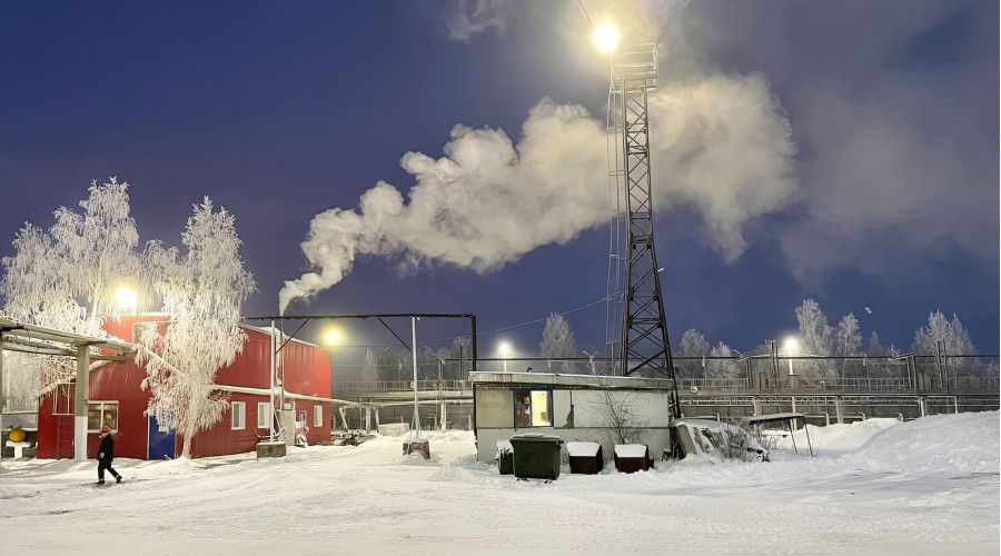 Мазутная котельная в Полярных Зорях: реконструкция наружного освещения
