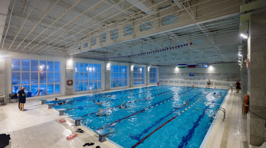 МБУ «ФОК «Лотос»: освещение бассейна