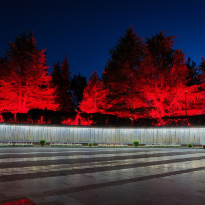 Мемориал Великой Отечественной войны в Сочи: дизайнерское освещение
