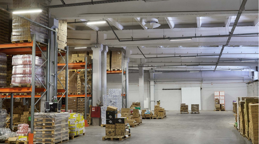 Модернизация освещения складов