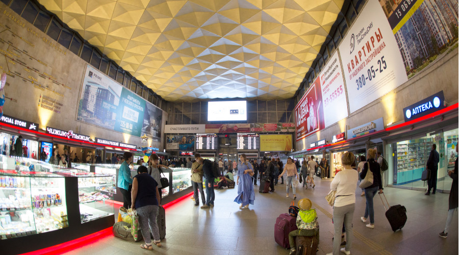 Московский вокзал в Санкт-Петербурге