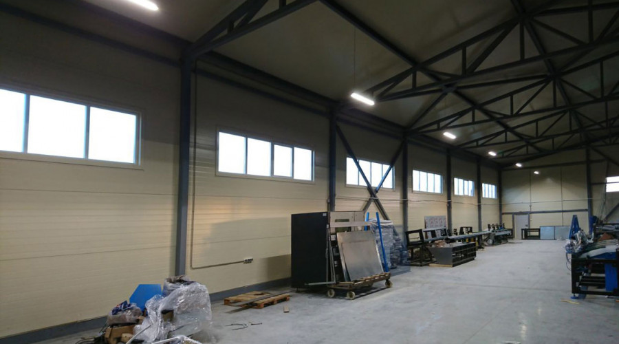 Новое складское помещение