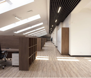 Офисы «ЛСР»: внутреннее освещение