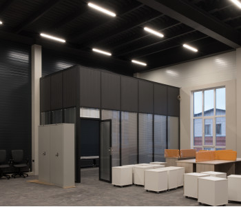 Офис СТО «Шинсервис»: освещение рабочих зон