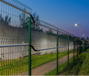 Охранное освещение периметра территории